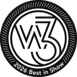 w3 Awards Badge - 2026 Best in Show